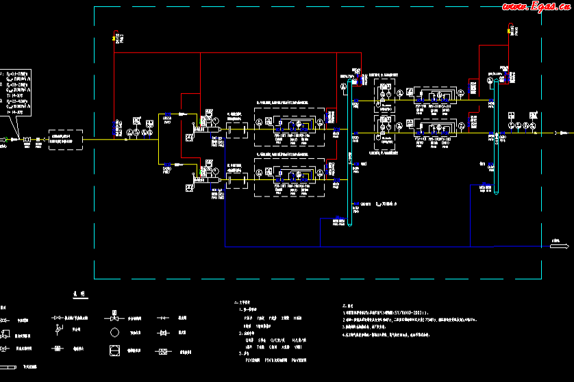 某高中壓<a href=http://www.daisykylin.com/e/tags/?tagname=%E8%B0%83%E5%8E%8B target=_blank class=infotextkey>調(diào)壓</a>站工程工藝管道儀表流程圖.png